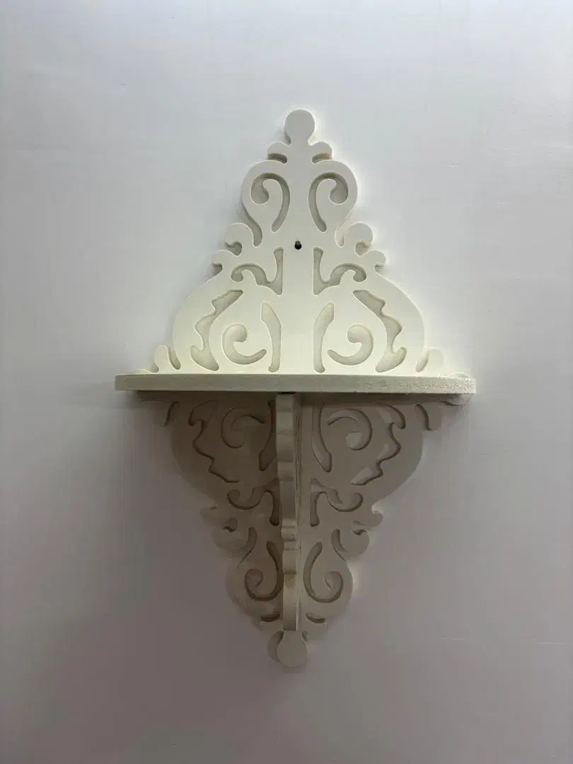 سه عدد شلف دیواری|کتابخانه، شلف، قفسه‌های دیواری|قم, انسجام|دیوار