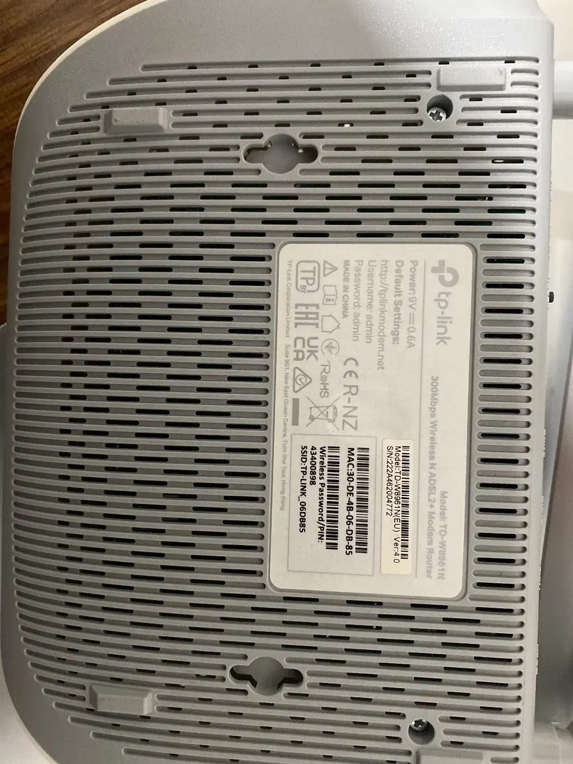 مودم تی پی لینک td-w8961n|مودم و تجهیزات شبکه|بندرعباس, |دیوار