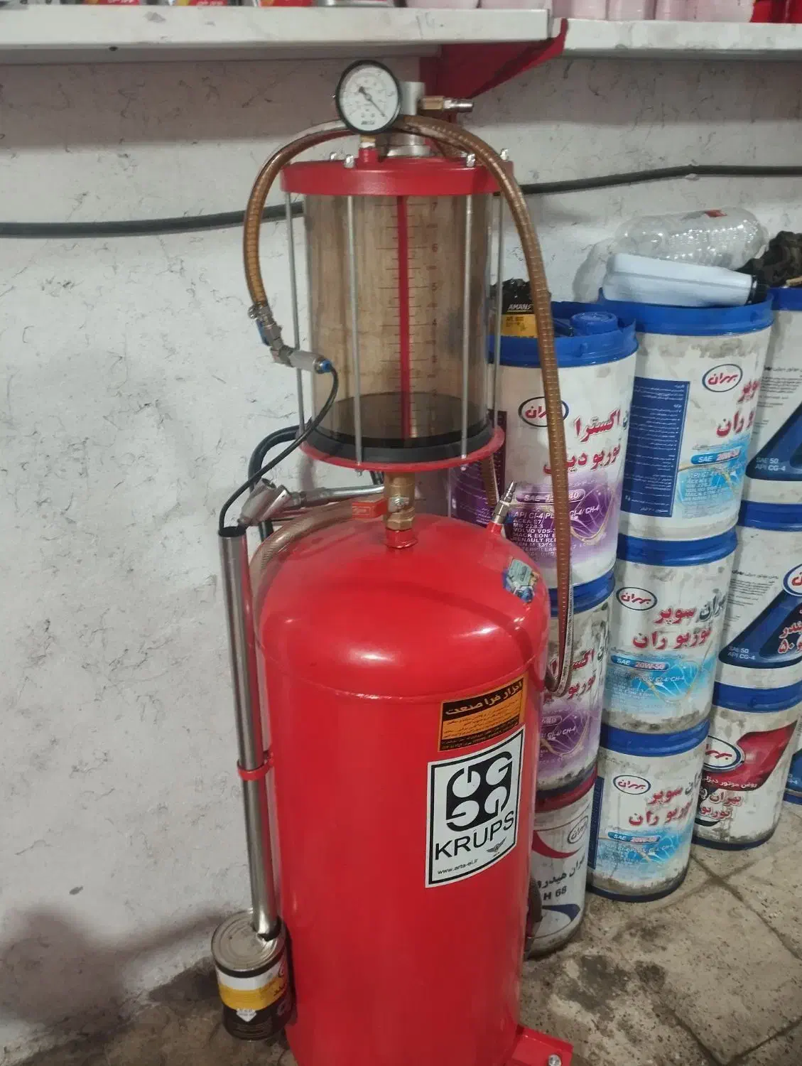 ساکشن بادی ۹۰لیتری|ماشین‌آلات صنعتی|سپیدان, |دیوار