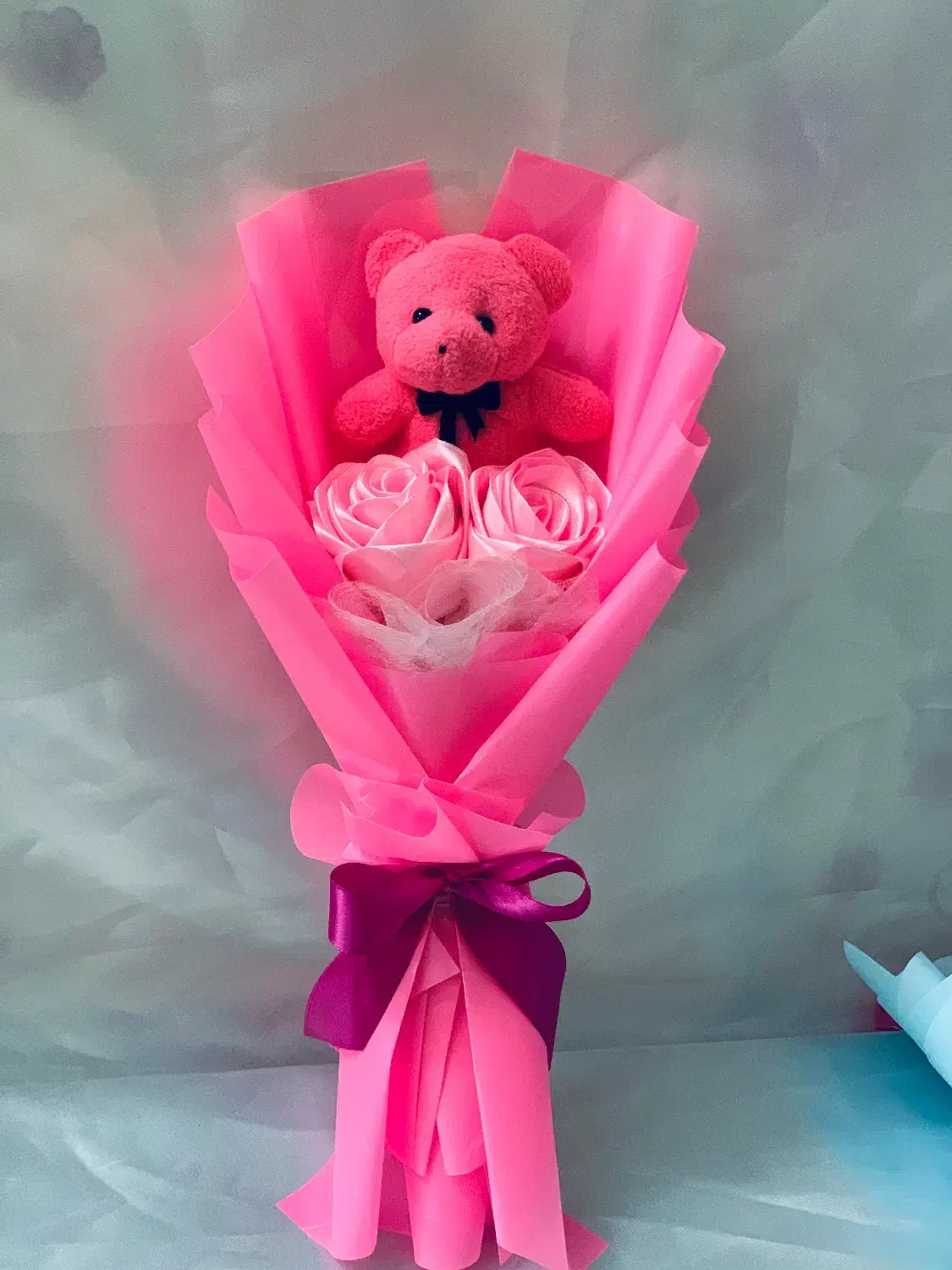 دسته گل خرسی|گل مصنوعی|فردیس, قریشی|دیوار