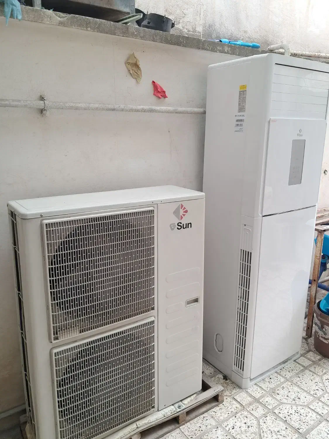 کولر ایستاده ۶۰۰۰۰ هزار|کولر گازی و فن‌کوئل|گنبد کاووس, |دیوار