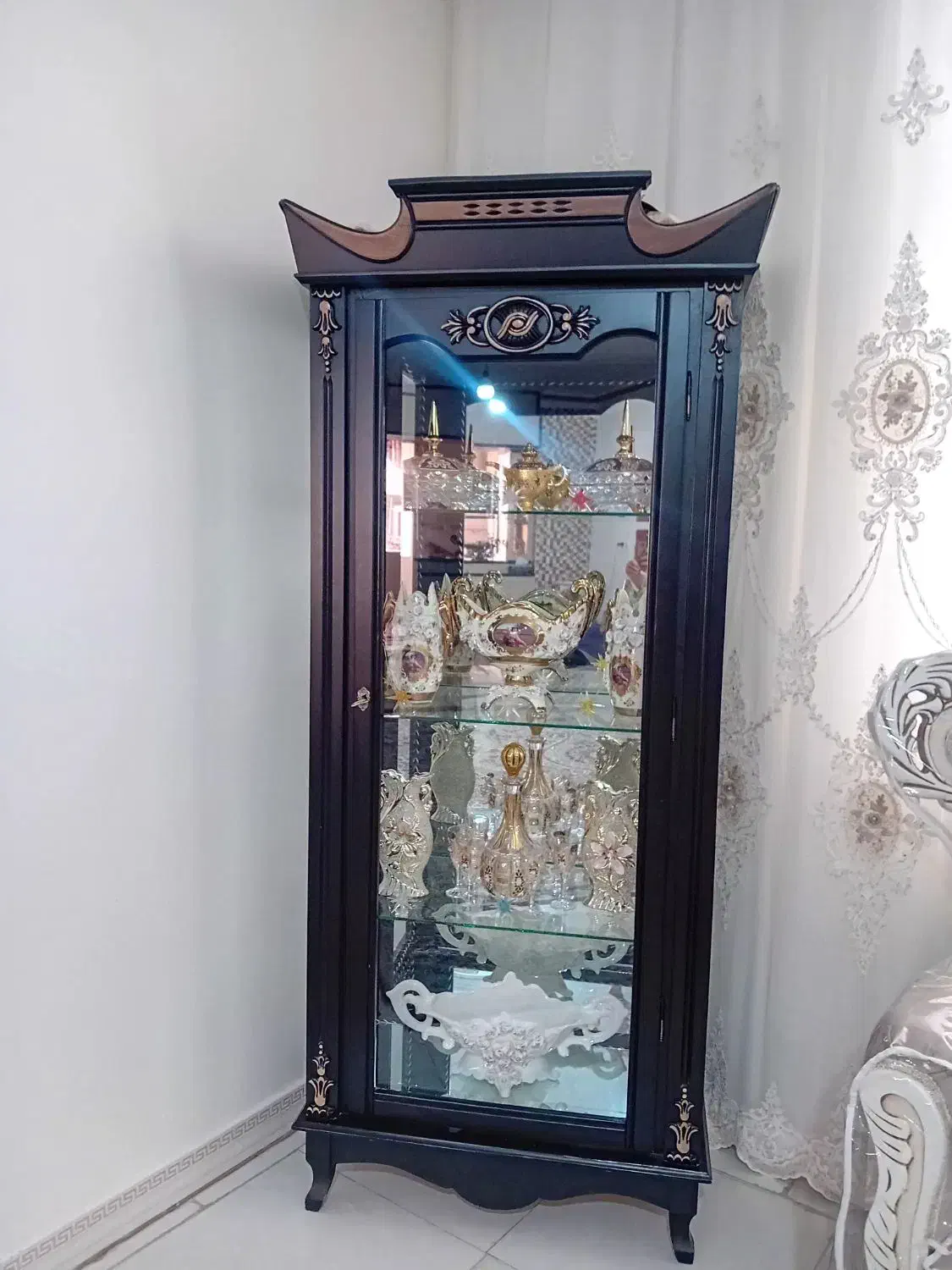 بوقه قهوه‌ایی|بوفه، ویترین، کنسول|قزوین, |دیوار