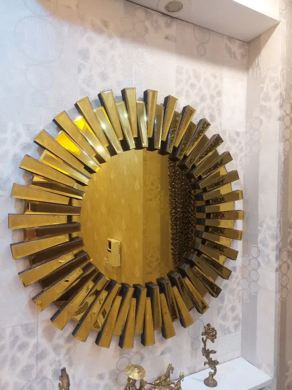 ساعت و آینه ست|ساعت دیواری و تزئینی|تهران, یافت آباد جنوبی|دیوار