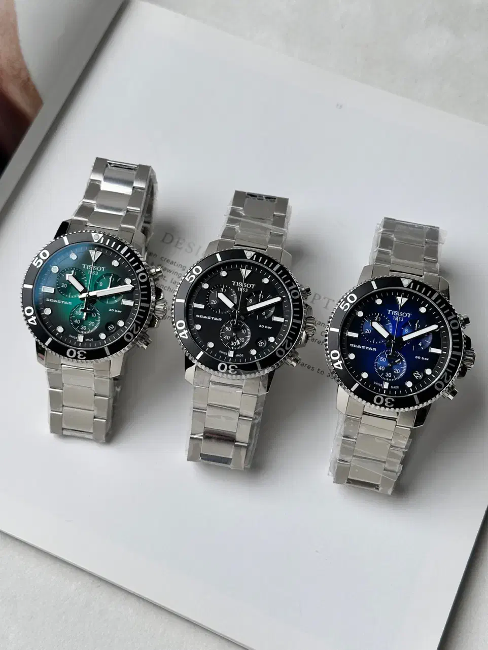 ساعت تیسوت TISSOT تیسو غواصی 300 اکبند بزل چرخان|ساعت|تهران, زعفرانیه|دیوار