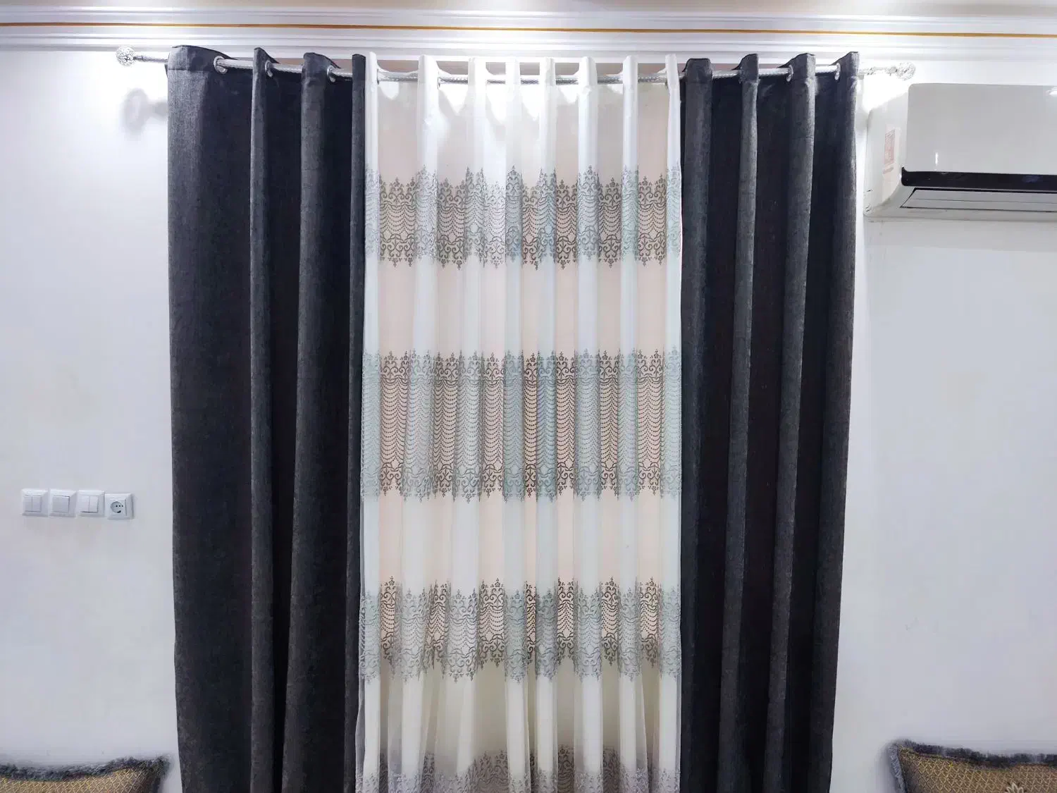 پرده|پرده، رانر، رومیزی|خورموج, |دیوار