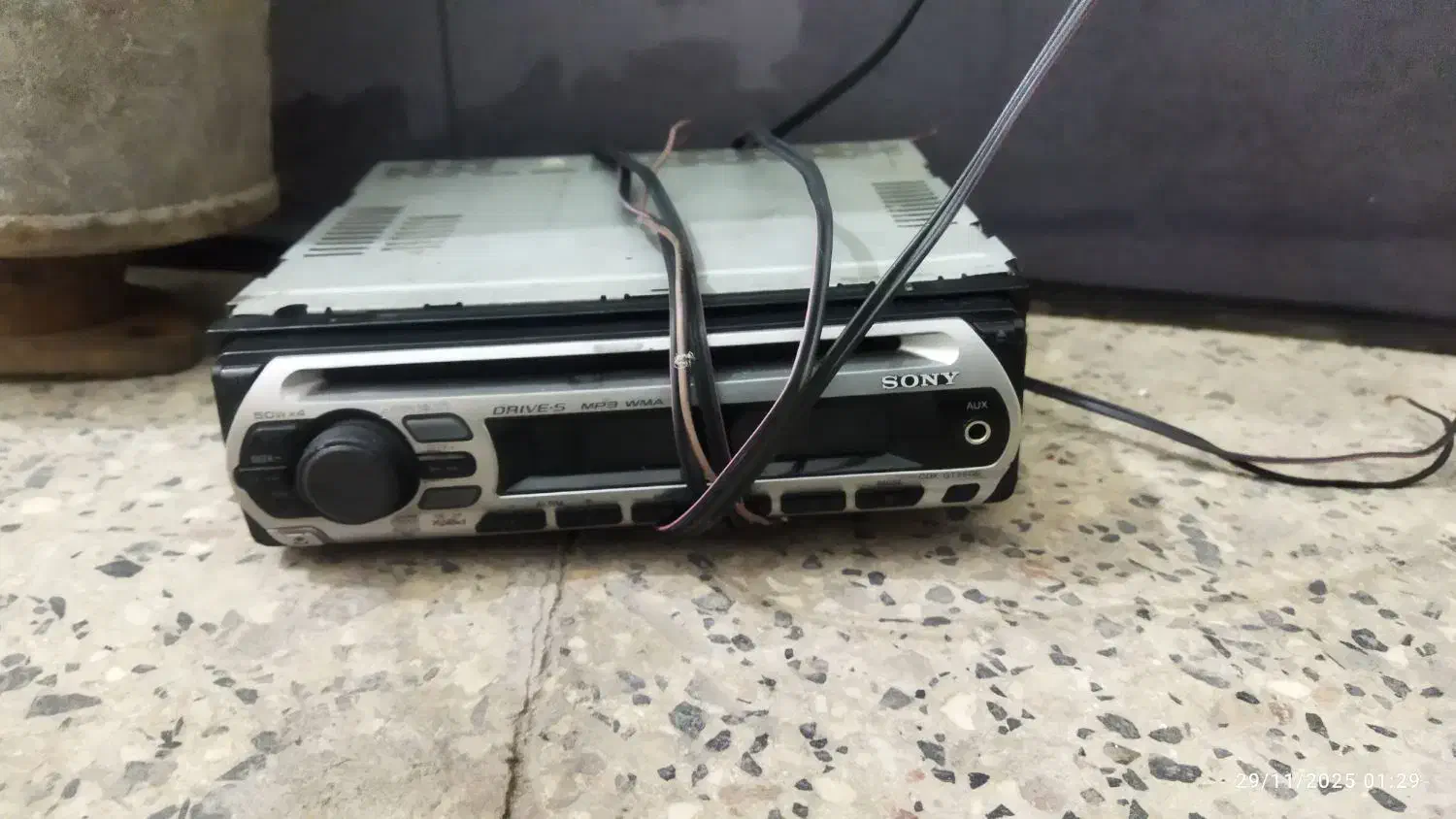 ضبط سونی منبع اگزوز اسپرت پراید ۱۰۶ پرده عقب پراید|قطعات یدکی و لوازم جانبی|ارومیه, |دیوار