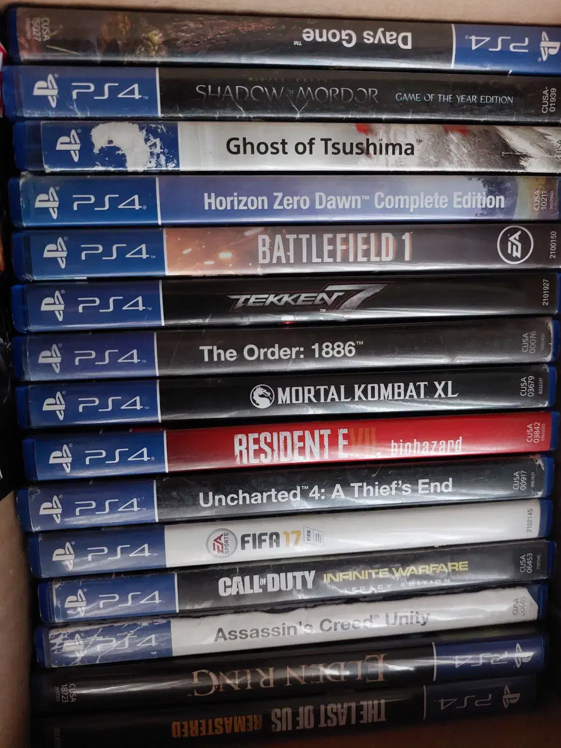 تعدادی بازی ps4|کنسول، بازی ویدئویی و آنلاین|رشت, دیانتی|دیوار