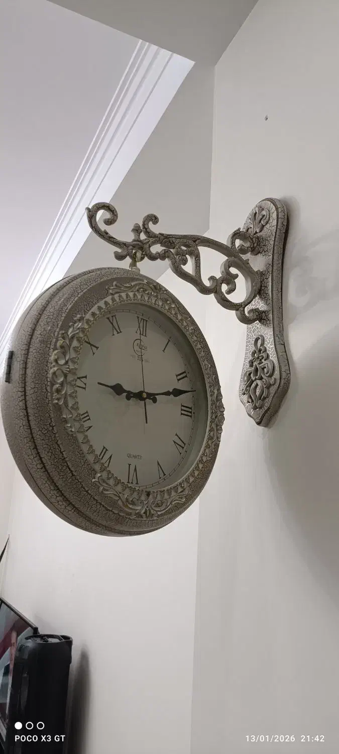 ساعت دیواری ۲طرفه|ساعت دیواری و تزئینی|شهریار, شهریار|دیوار