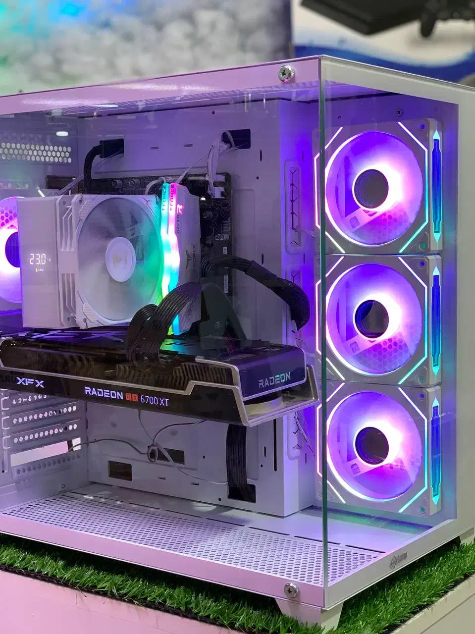 کیس گیمینگ غول با گرافیک12گیگ|رایانه رومیزی|خوی, |دیوار