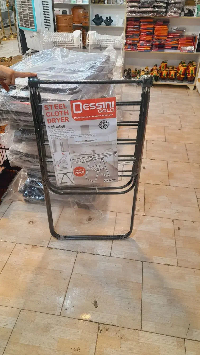 بند رخت های مشکی اک|بندرخت و رختآویز|قم, شهرک فاطمیه|دیوار