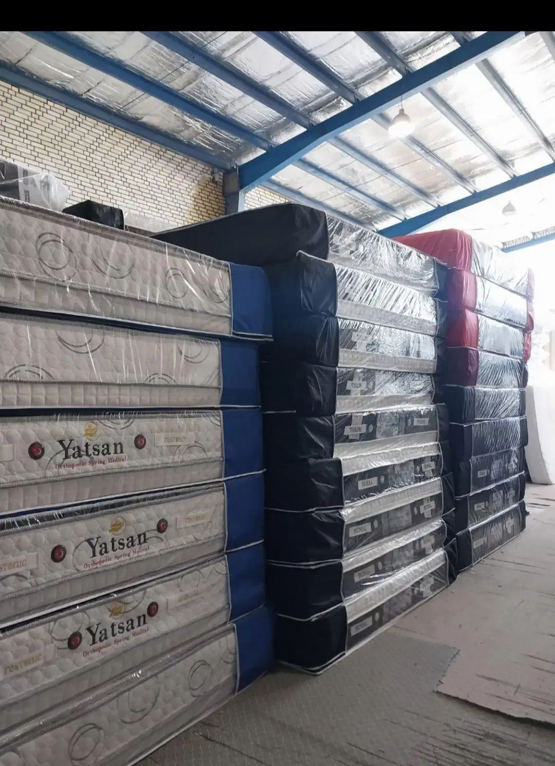 تشک طبی فنری رویال|تشک تختخواب|بروجرد, |دیوار