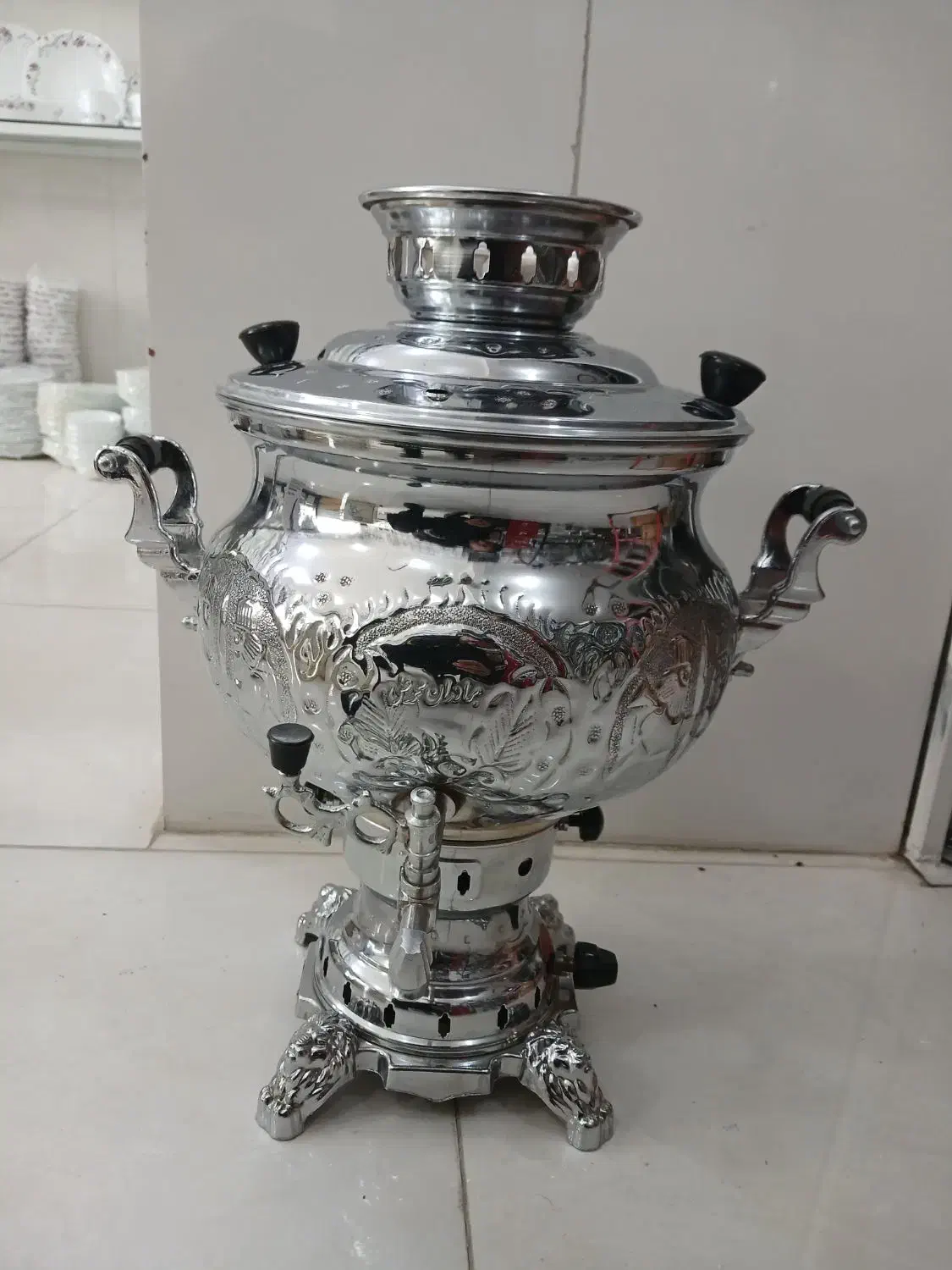 سماور گازی ۱۰ لیتری|سماور، چای‌ساز، قهوه‌ساز|سقز, |دیوار