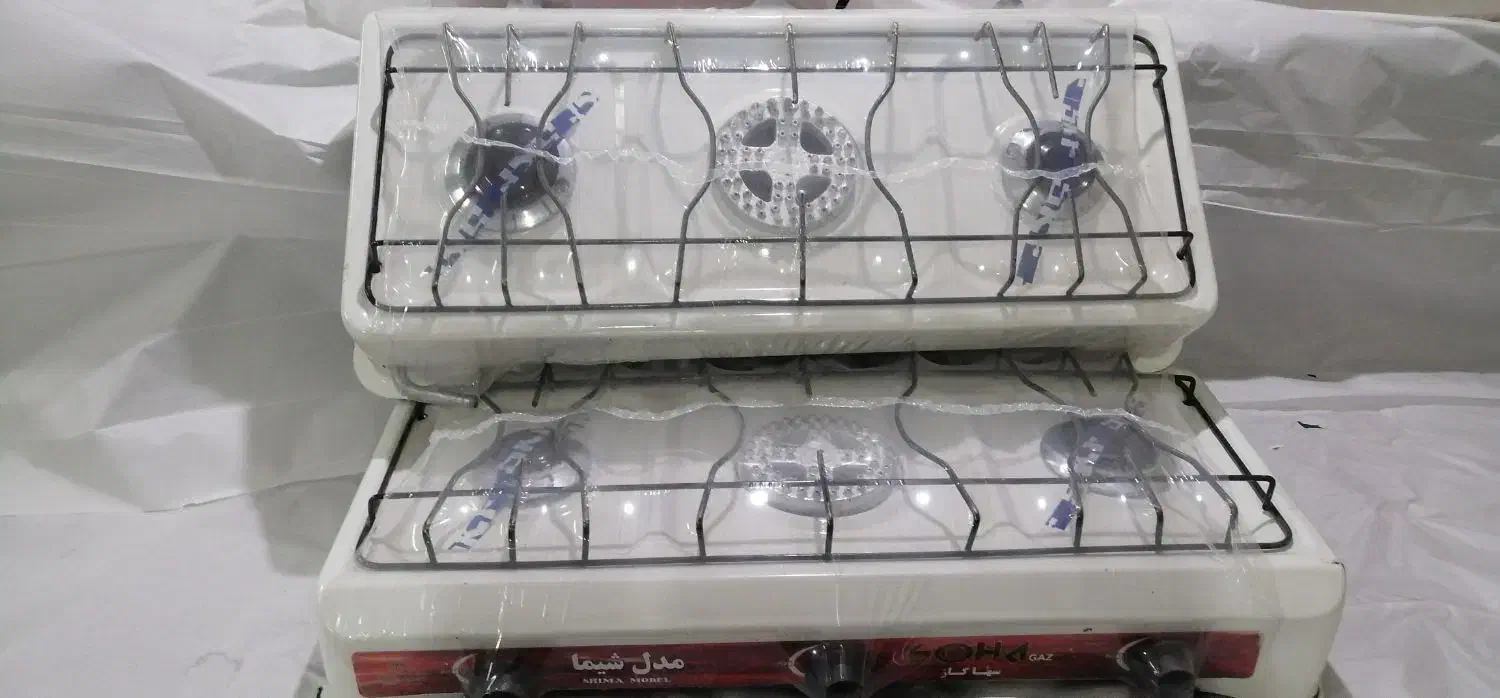 اجاق گاز گاز رومیزی دو شعله سه شعله لعابی|اجاق گاز و لوازم برقی پختوپز|گنبد کاووس, |دیوار