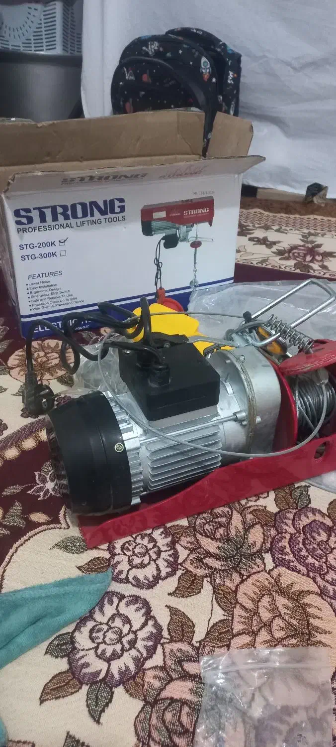 وینچ برقی(مینی بالابر)|ابزارآلات|اردبیل, |دیوار