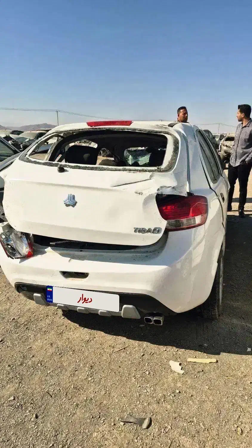 تیبا دو مدل ۱۴۰۰ تصادفی|خودرو سواری و وانت|مشهد, همت آباد|دیوار