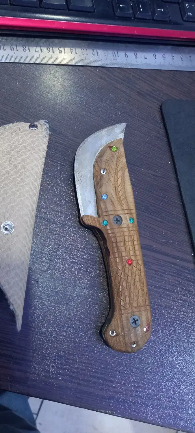 چاقو زنجان درجه ۱ با غلاف|کوهنوردی و کمپینگ|اراک, |دیوار