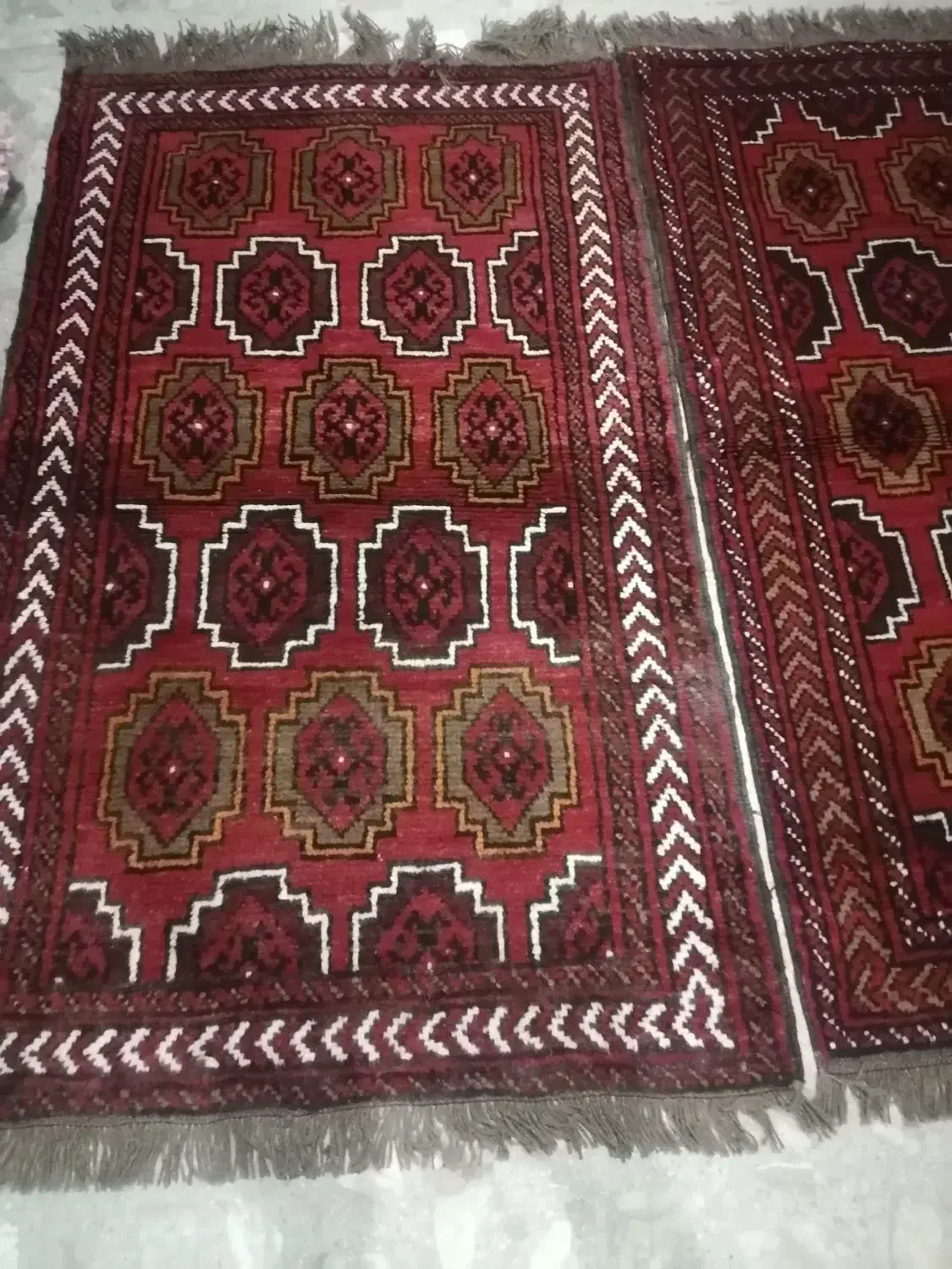 دوتخته زرع و نیم دستباف نو بافت|فرش|تهران, صادقیه|دیوار