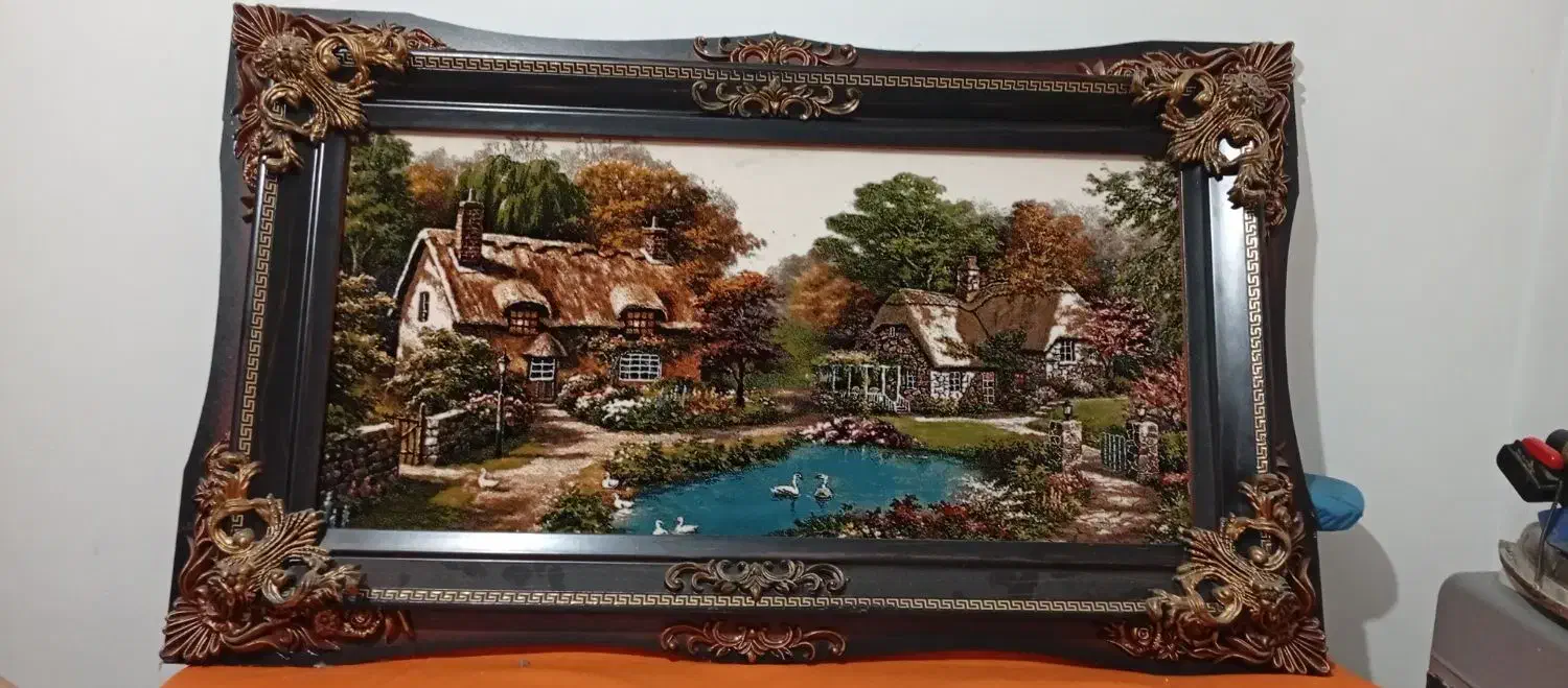 تابلو فرش|تابلو فرش|رودهن, |دیوار