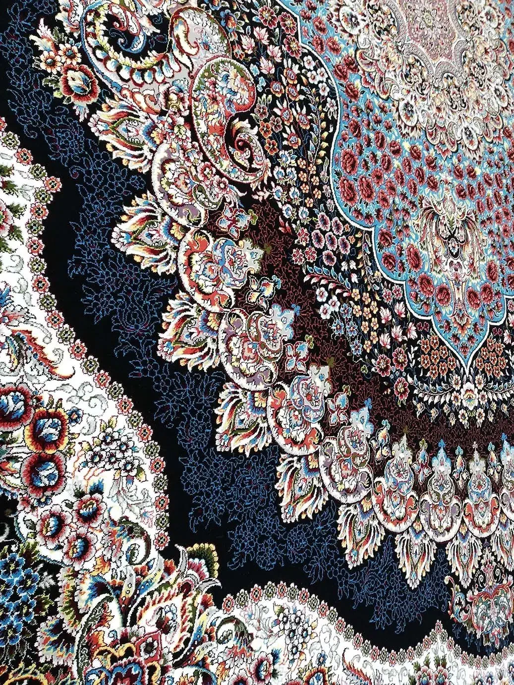 دوتخته فرش ۹متری طرح ارکیده|فرش|پاکدشت, پاکدشت (مامازند)|دیوار