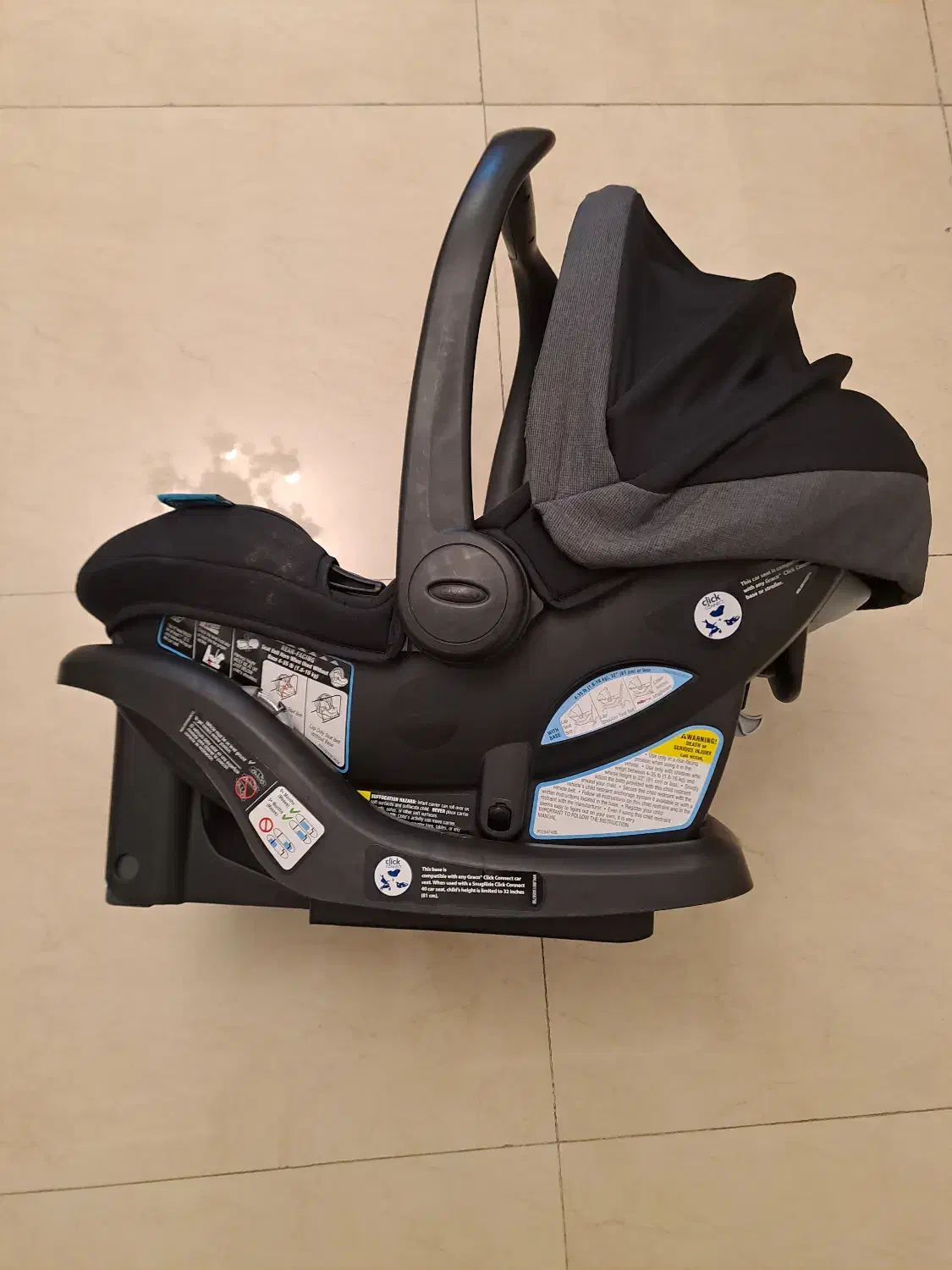 کریر Graco با قابلیت صندلی ماشین|کالسکه و لوازم جانبی|تهران, زرگنده|دیوار