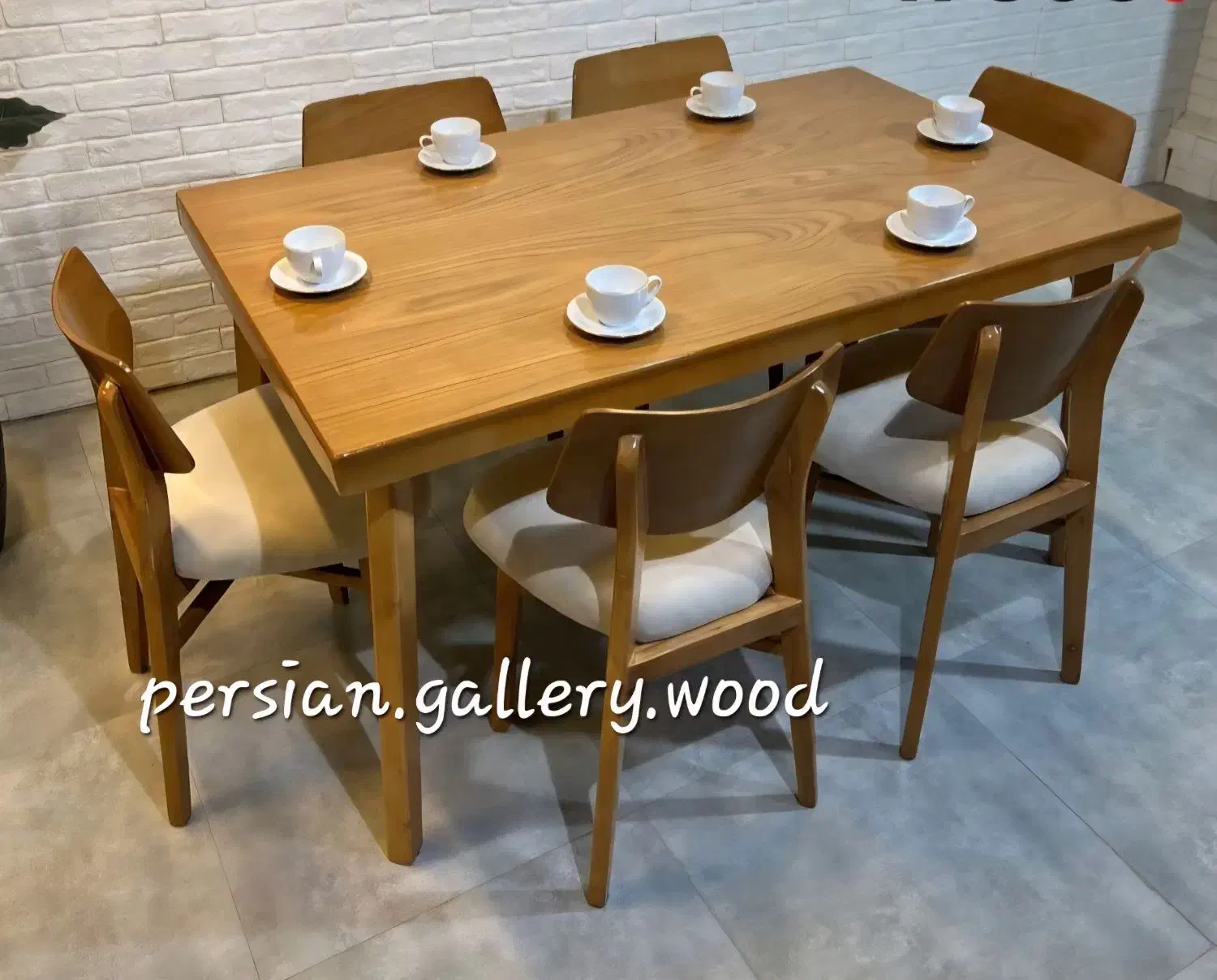 میز ناهارخوری رایکا میزوصندلی با چوب مرغوب وارداتی|میز و صندلی غذاخوری|تهران, حشمتیه|دیوار