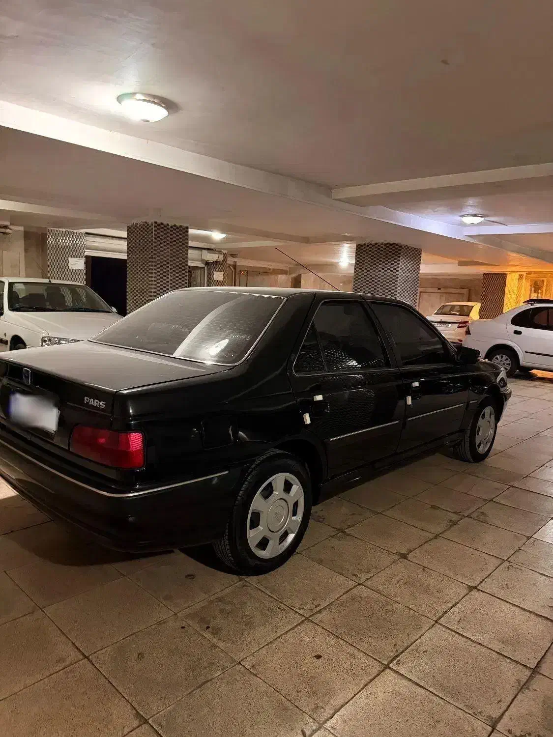 پژو پارس مشکی xu7p|خودرو سواری و وانت|تهران, بهارستان|دیوار