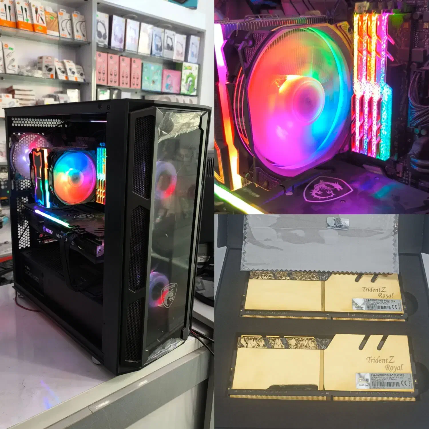 کیس گیمینگ i5 وmsi 3070|رایانه رومیزی|میاندوآب, |دیوار