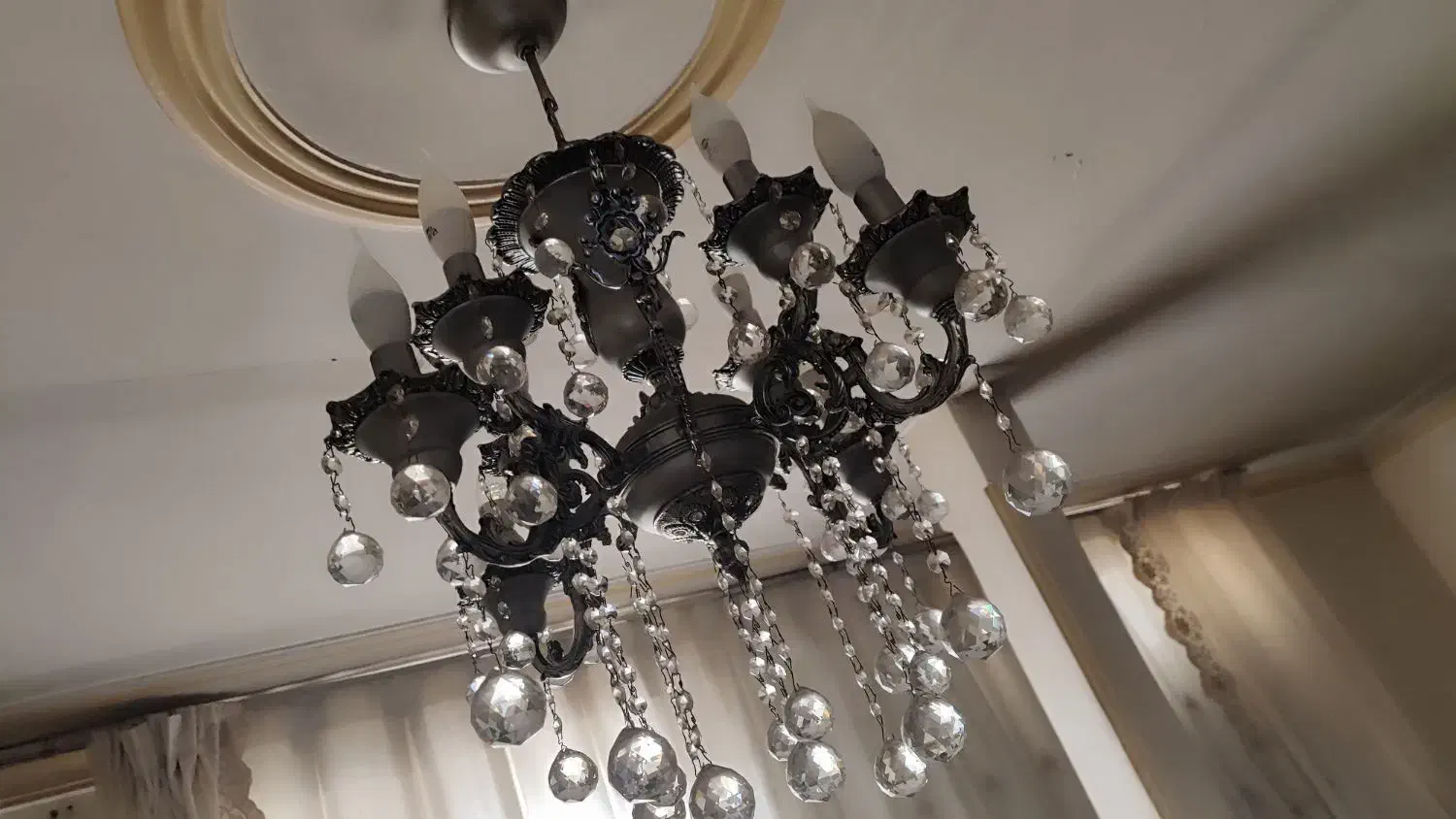 لوستر 4شاخه|لوستر و چراغ آویز|تهران, نعمت‌آباد|دیوار