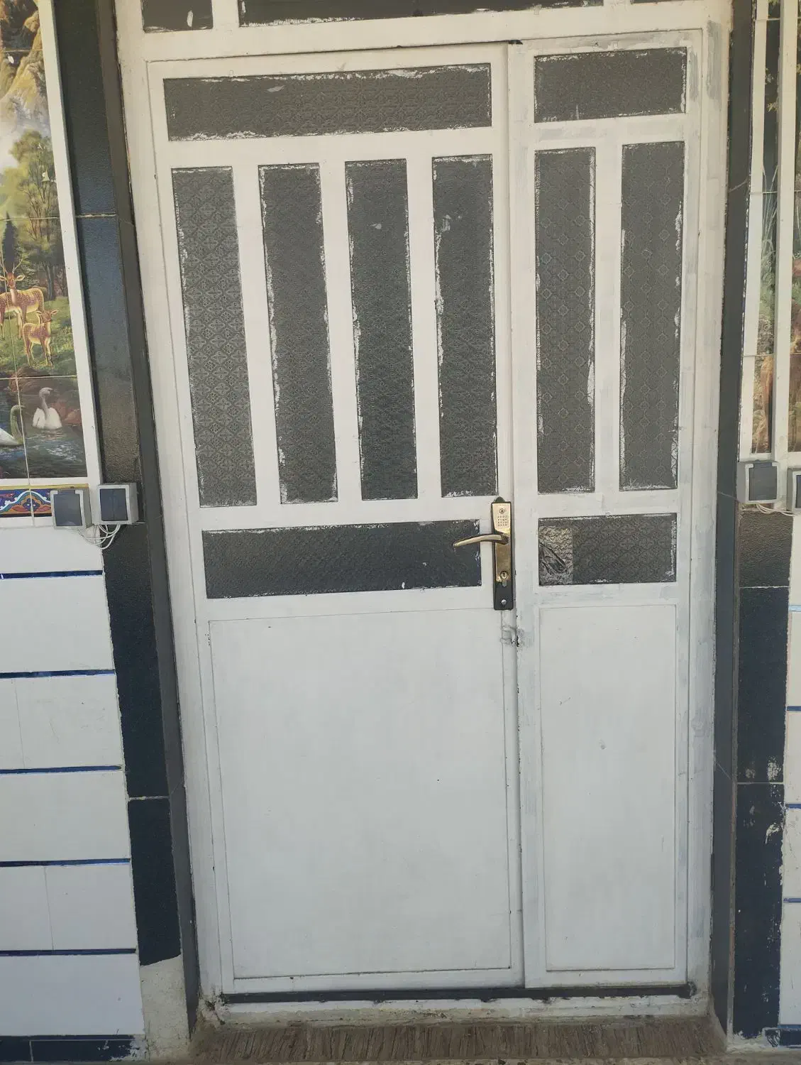 آهن دسته دوم درب راهرو|مصالح و تجهیزات ساختمان|شیراز, بید زرد|دیوار