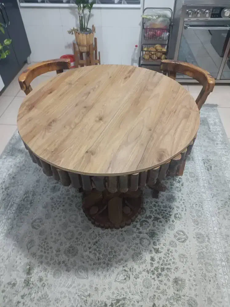 میزبار میزتلویریون و میزنهارخوری|میز و صندلی غذاخوری|هشتگرد, شهرک بعثت|دیوار