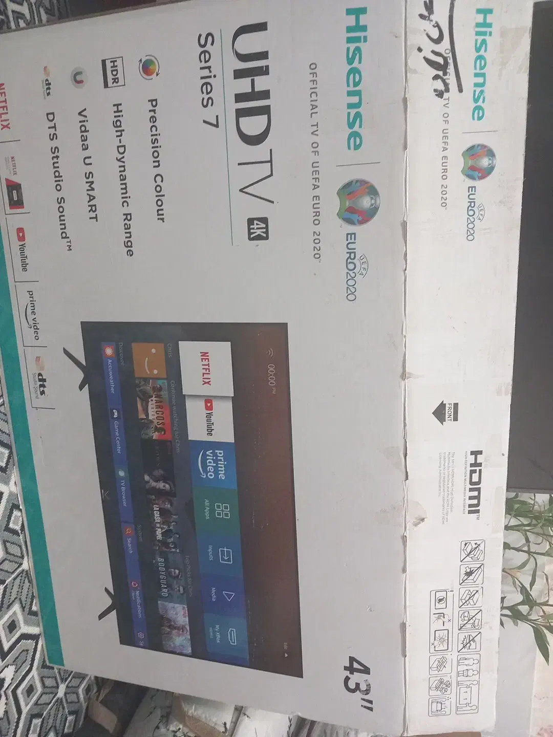 ال ای دی ۴۳ اینج هایسنس|تلویزیون و پروژکتور|برازجان, |دیوار