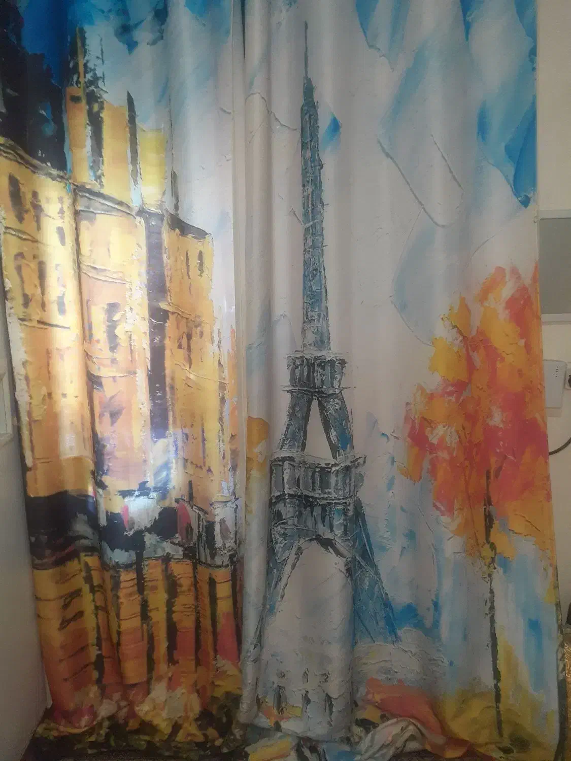 دوپنل پرده|پرده، رانر، رومیزی|مسجد سلیمان, |دیوار