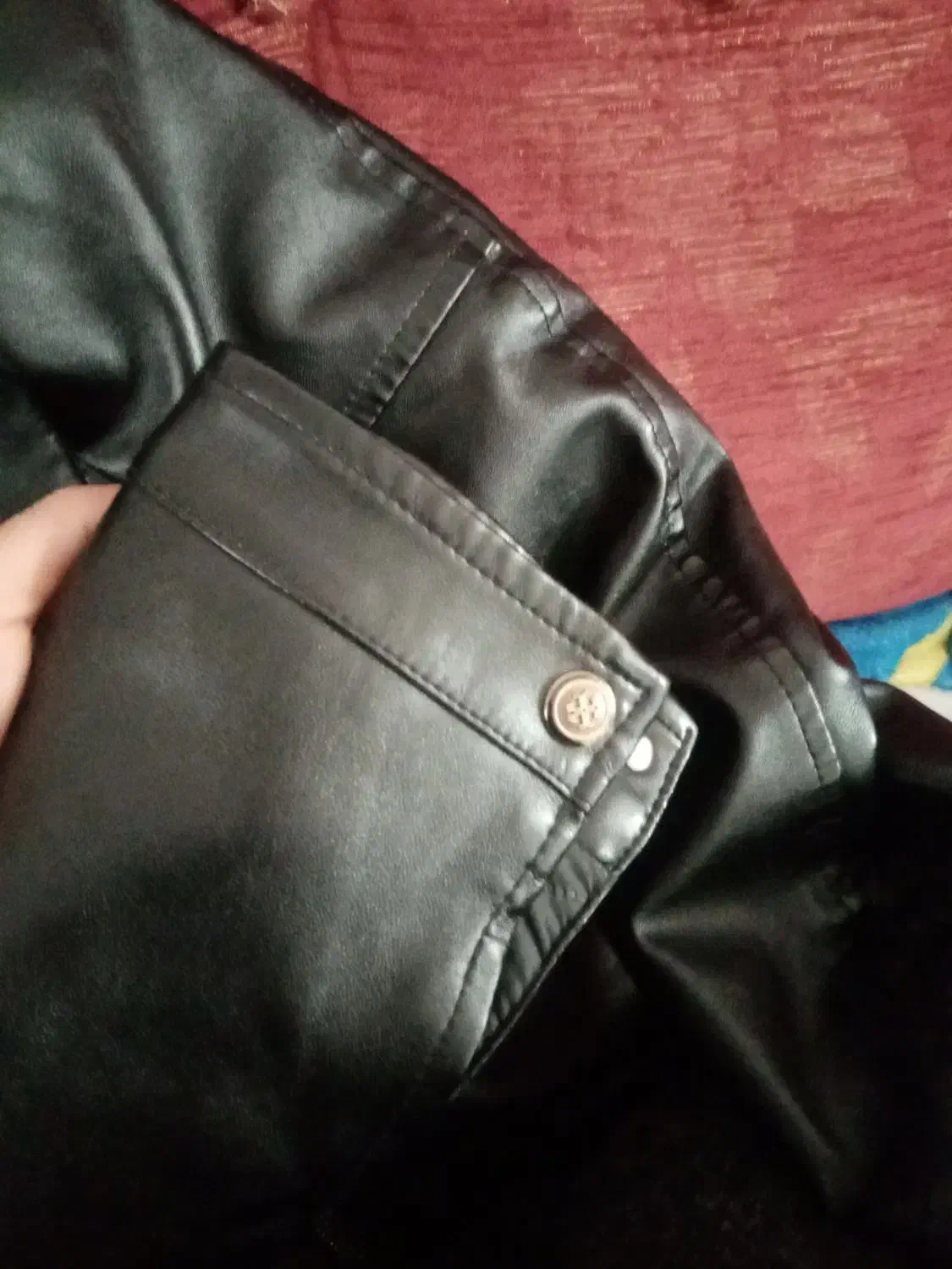 کاپشن چرم مردانه|لباس|آران و بیدگل, |دیوار