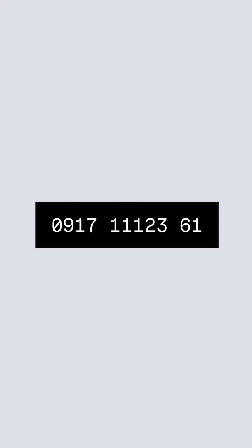 0917.111.2361|سیم‌کارت|شیراز, ملاصدرا|دیوار