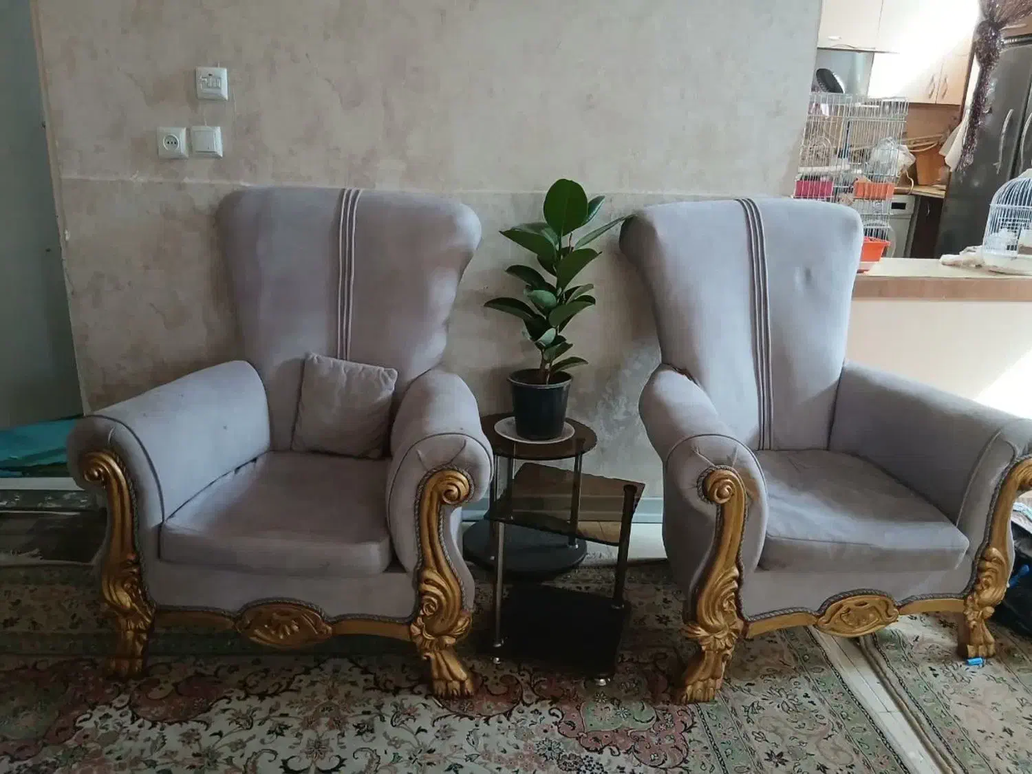 مبل ۸نفره|مبلمان خانگی و میز عسلی|برخوار, |دیوار