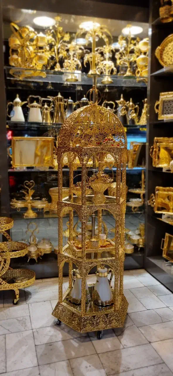 اِستندظروف ایستاده دومتر چهارطبقه اماراتی وارداتی|ظروف سرو و پذیرایی|مشهد, سلام|دیوار