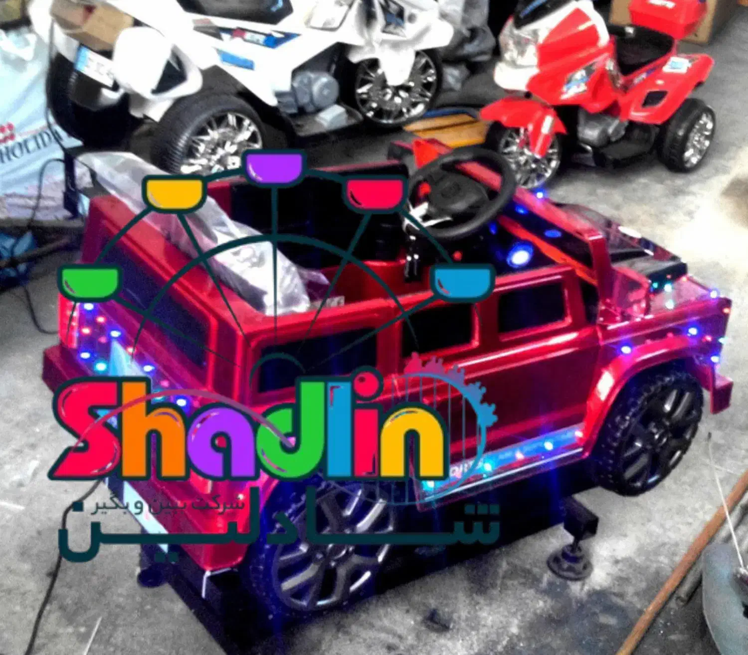 تکان دهنده ماشین آفرود الاکلنگی / شادلین|اسباب‌‌بازی|تنکابن, |دیوار