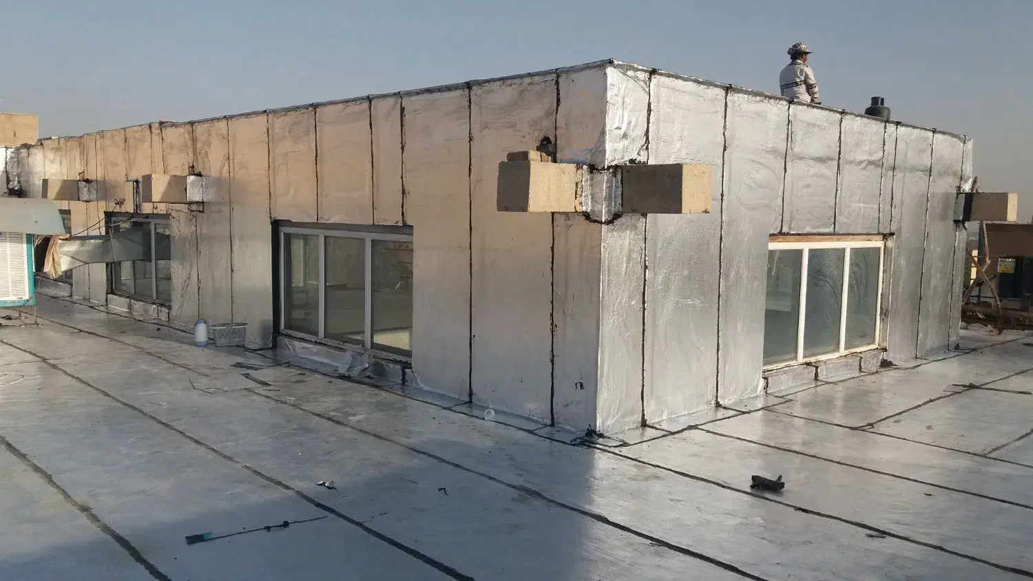 قیر گونی وایزوگام وآسفالت|خدمات پیشه و مهارت|هشتگرد, شهرک وحدت|دیوار