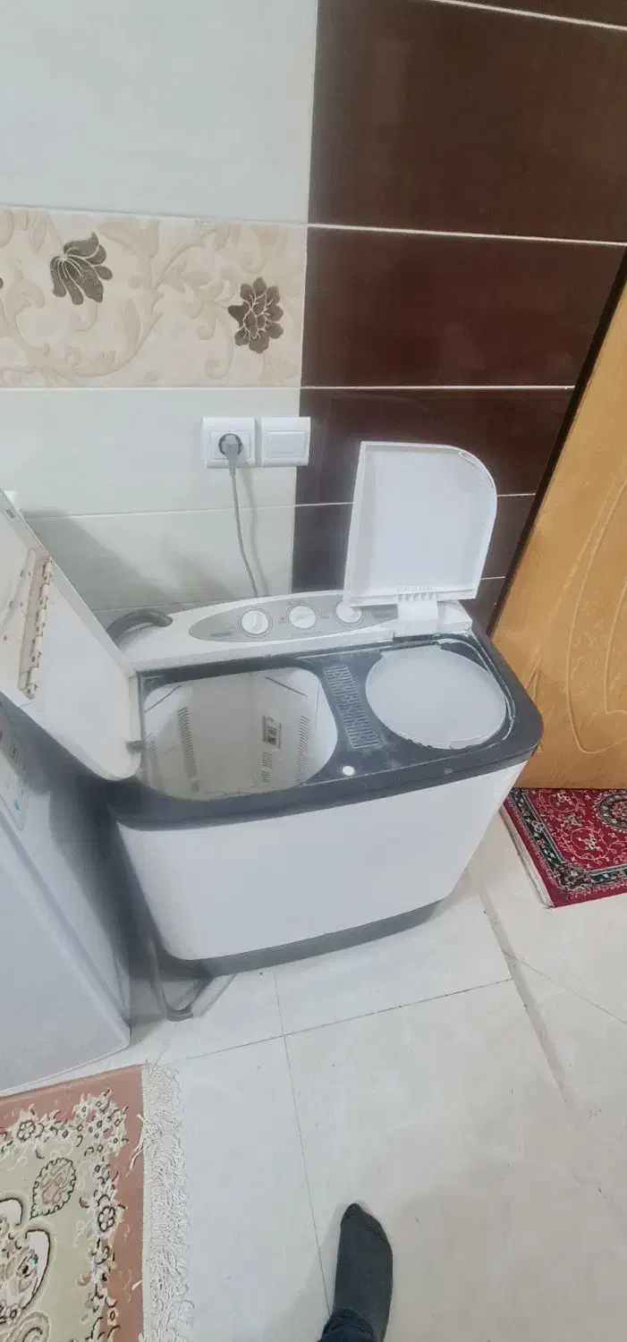 ماشین لباسشویی دوقلو ۷ کیلویی پاکشوما|ماشین لباسشویی و خشککن لباس|سامان, |دیوار