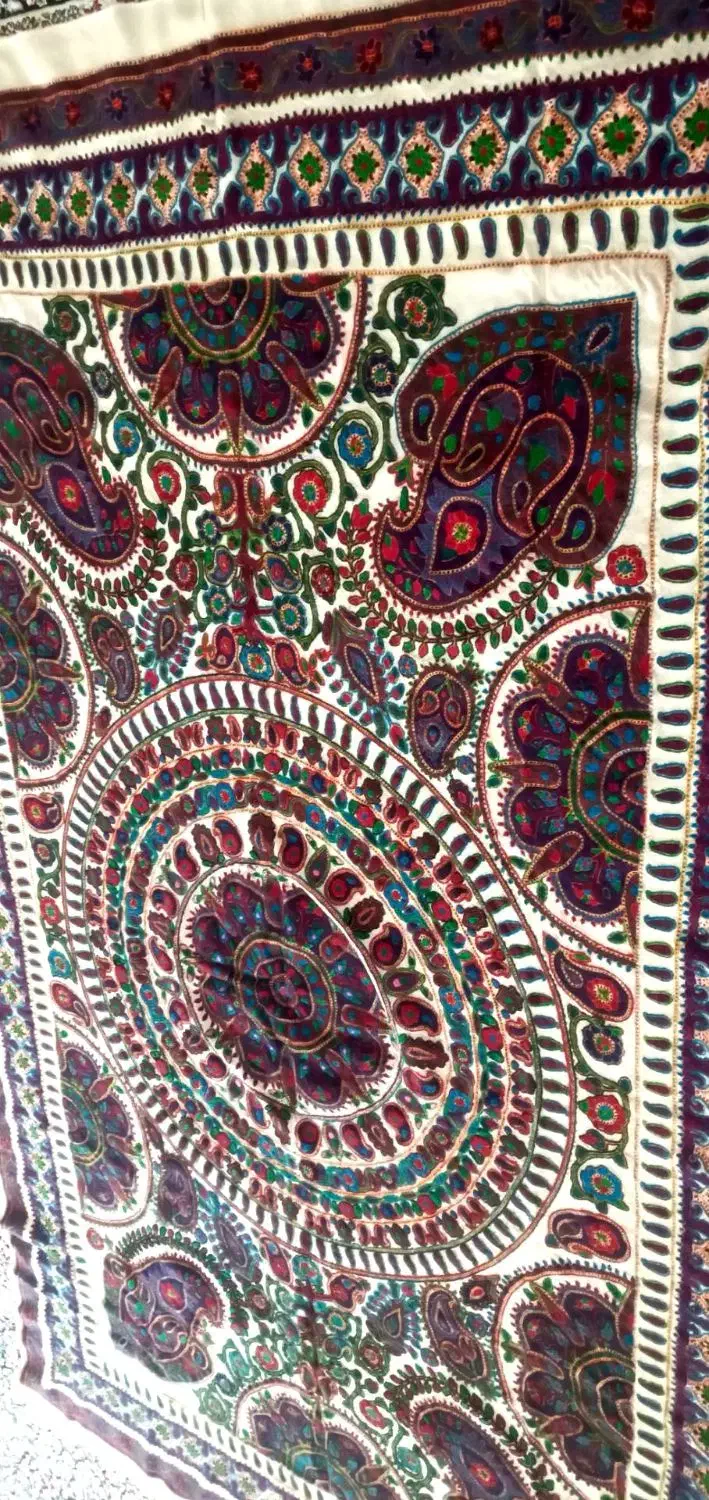 رومیزی یا روتختی پته|پرده، رانر، رومیزی|رفسنجان, |دیوار