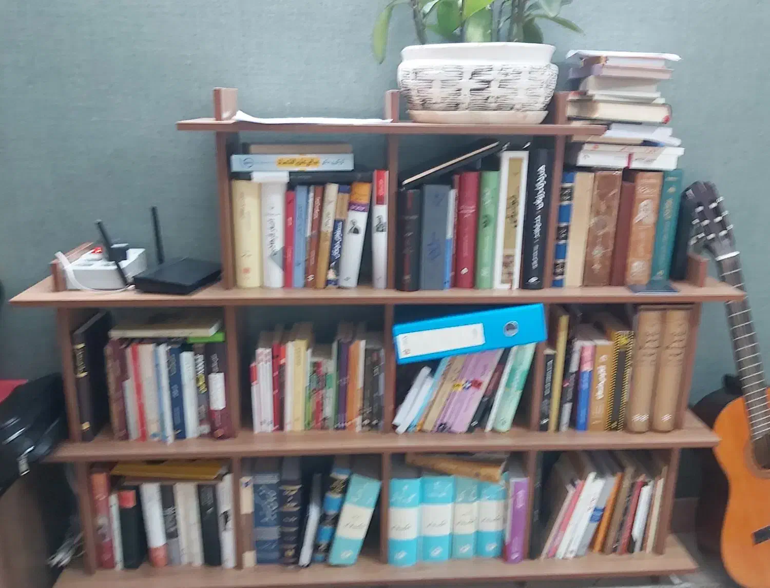 کتابخانه|کتابخانه، شلف، قفسه‌های دیواری|تهران, امیریه|دیوار