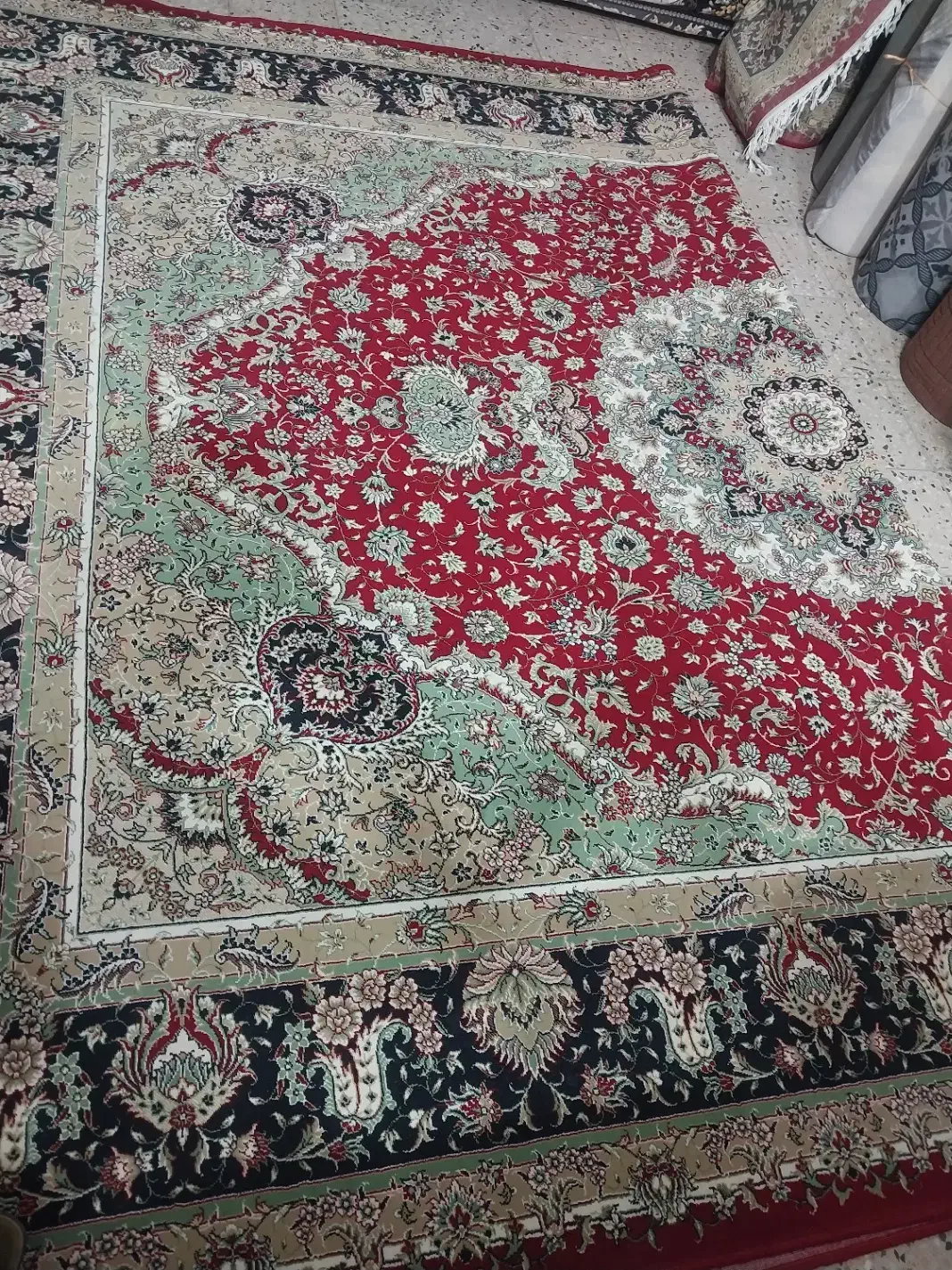 فرش لاکی ۵۰۰ شانه ۳تخته|فرش|قیدار, |دیوار