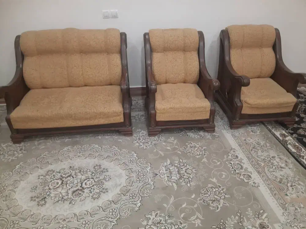 مبل ۸ نفره|مبلمان خانگی و میز عسلی|ایذه, |دیوار