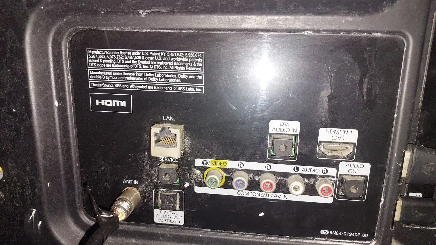 تلویزیون پلاسما سامسونگ ۴۳ اینچ|تلویزیون و پروژکتور|رشت, رشتیان|دیوار