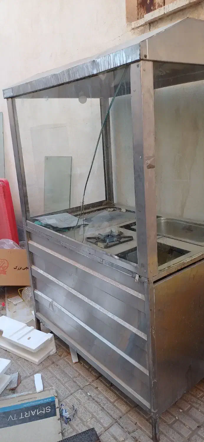 دستگاه مرغ بریان فرساندویچ 5کاره|کافی‌شاپ و رستوران|کرج, کرج نو|دیوار