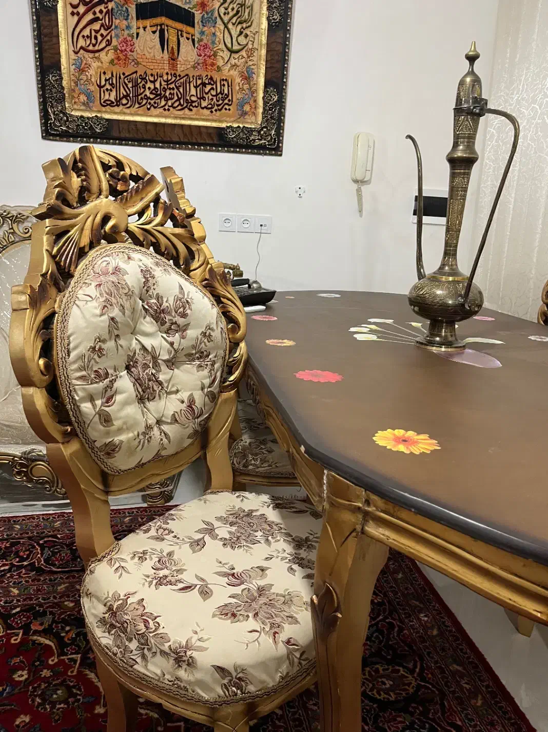 میز غذا خوری|میز و صندلی غذاخوری|ملایر, |دیوار