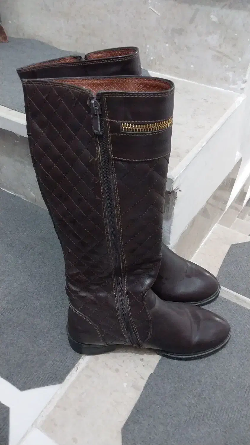 پوتین ساق بلند سایز۳۸|کیف، کفش، کمربند|تبریز, |دیوار