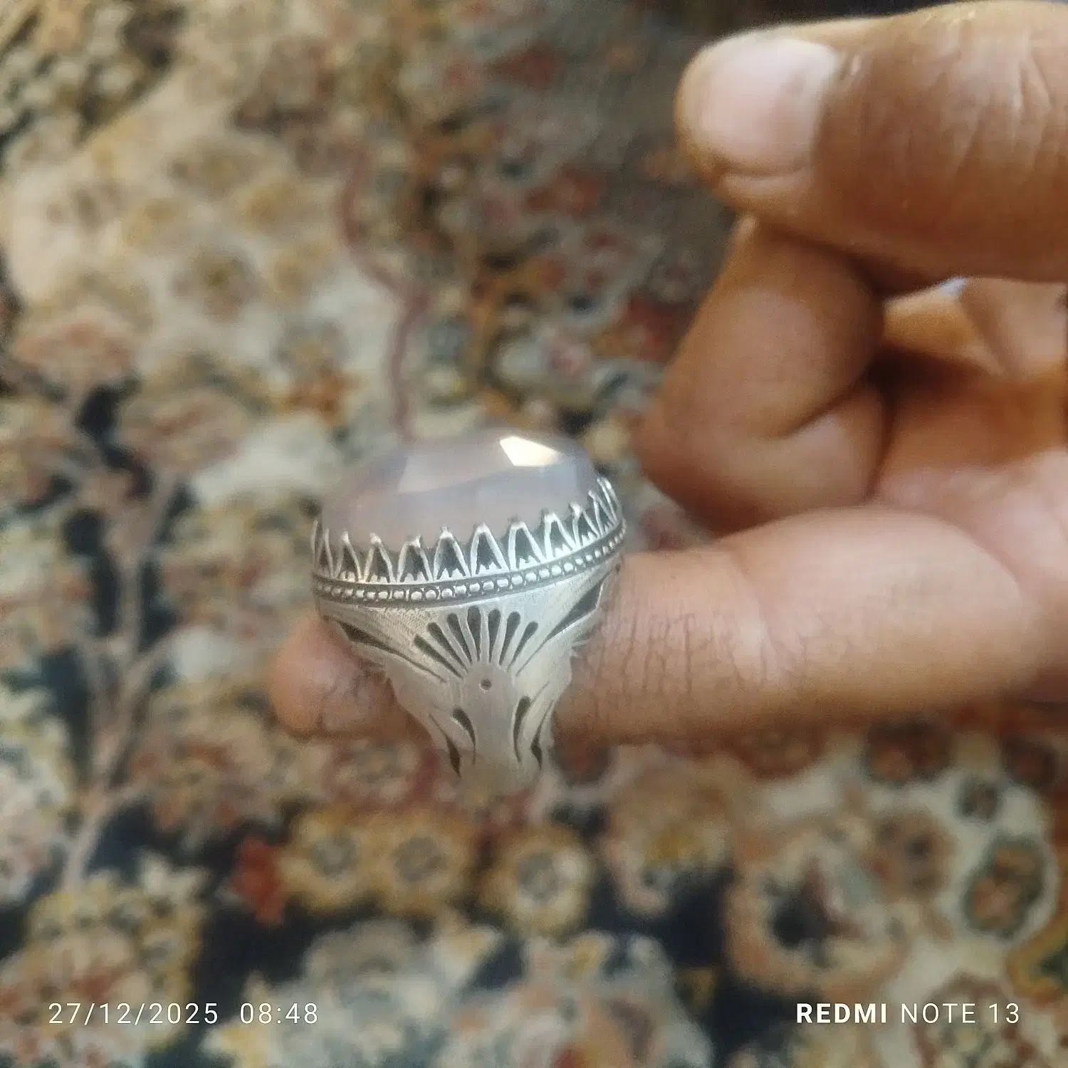 انگشتر نقره|کلکسیون اشیاء عتیقه|مشهد, ثامن|دیوار