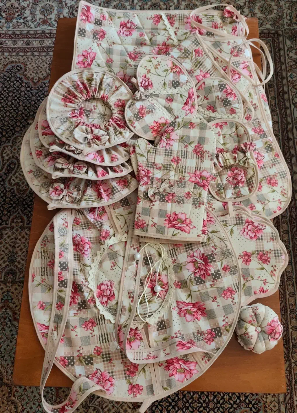 دوخت سرویس آشپزخانه|سفره، حوله، دستمال آشپزخانه|نورآباد, |دیوار