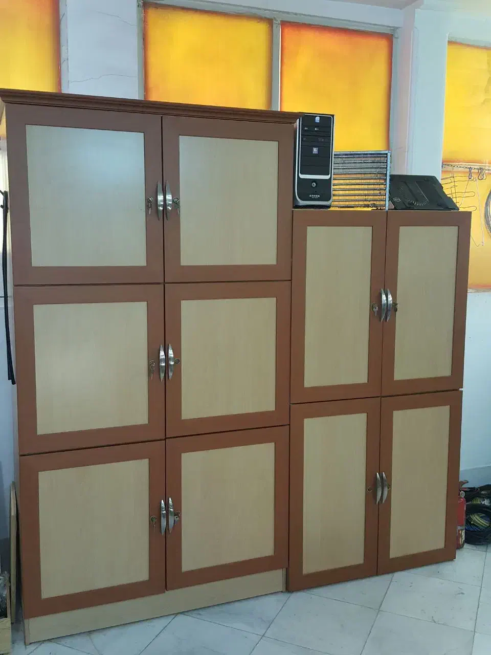 کمد قفسه جا کتابی|کتابخانه، شلف، قفسه‌های دیواری|قم, حنیف نژاد|دیوار